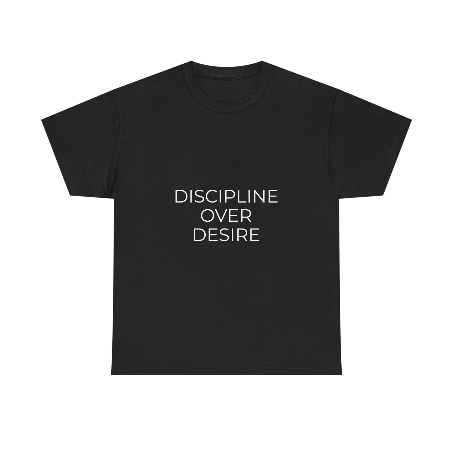 DISCIPLINE OVER DESIRE - Heavyweight Tee